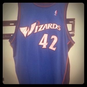 Stackhouse wizards jersey.team nike